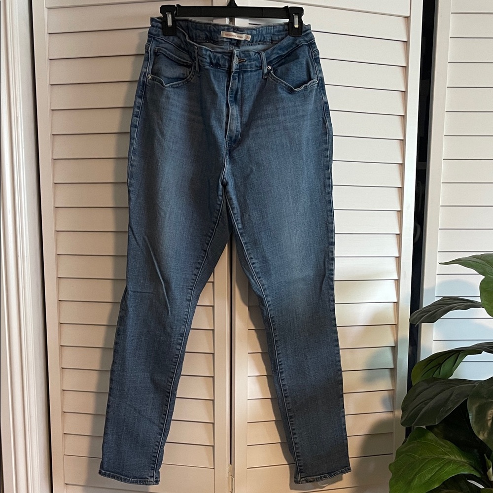 Levi's 721 High Rise Skinny Jeans - Blue